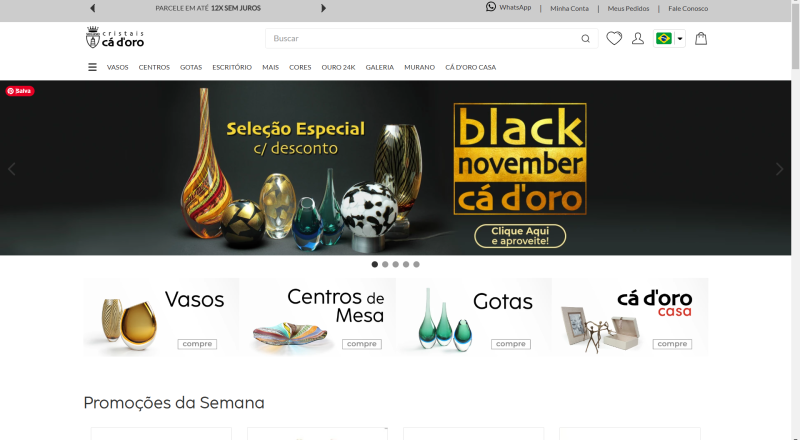 Cristais Cá d’Oro