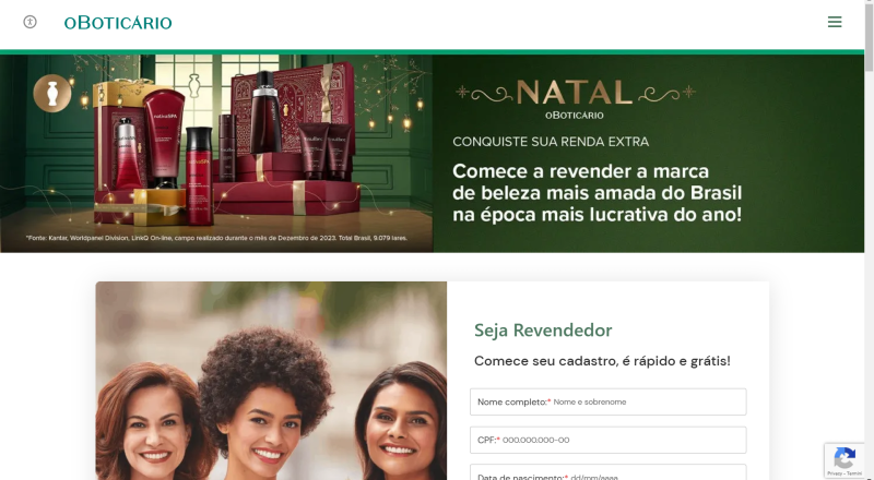 Boticário Revendedores