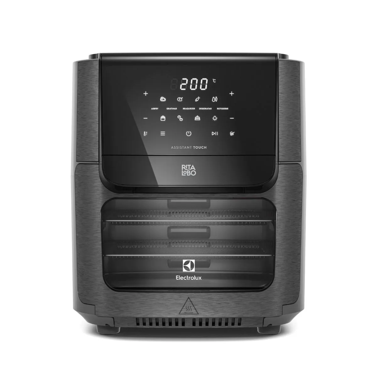 -38% OFF Air Fryer Oven Electrolux Rita Lobo 12L Digital Grafite