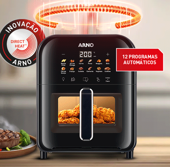 Easy Fry Turbo Arno AFI6 – 10%OFF + 10X + Descontos no PIX