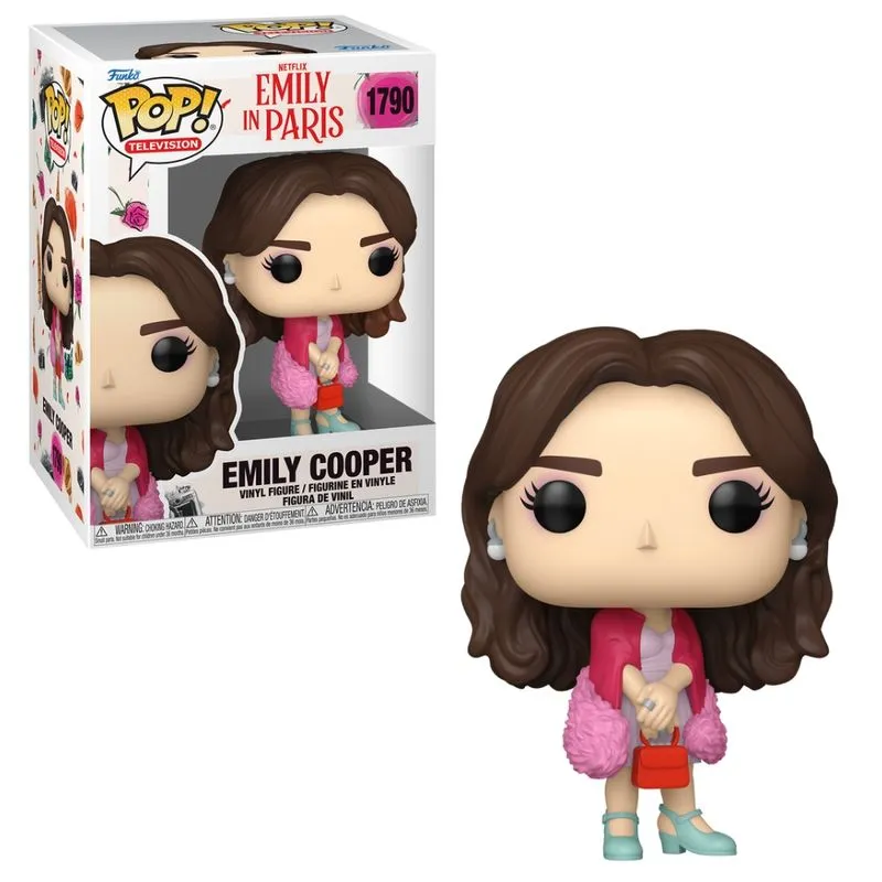 Boneco Funko Pop! Emily em Paris – Emily Cooper + 5%OFF no PIX Boneco Funko Pop! Emily em Paris – Emily Cooper + 5%OFF no PIX