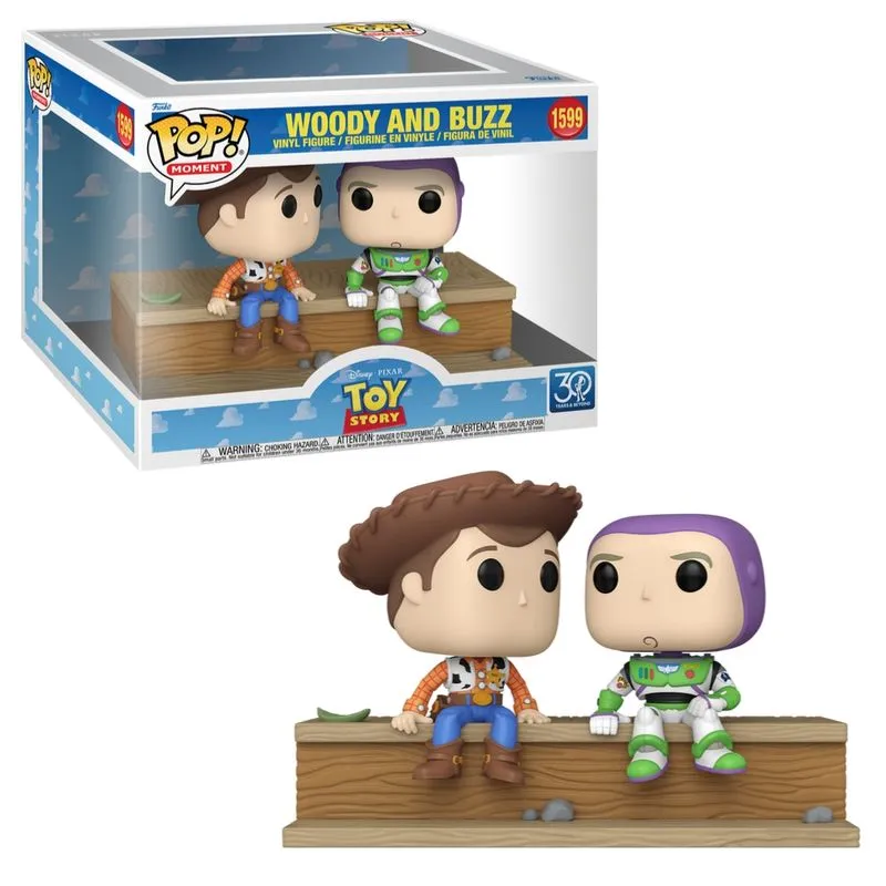 Boneco Funko Pop! Moment Disney Toy Story 30 anos – Woody & Buzz + 5%OFF no PIX Boneco Funko Pop! Moment Disney Toy Story 30 anos – Woody & Buzz + 5%OFF no PIX