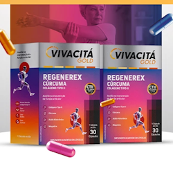 Colágeno Tipo Ii + Cúrcuma Regenerex Vivacitá Gold 30 Cápsulas –  Leve 4 pague 3 PromoFarma