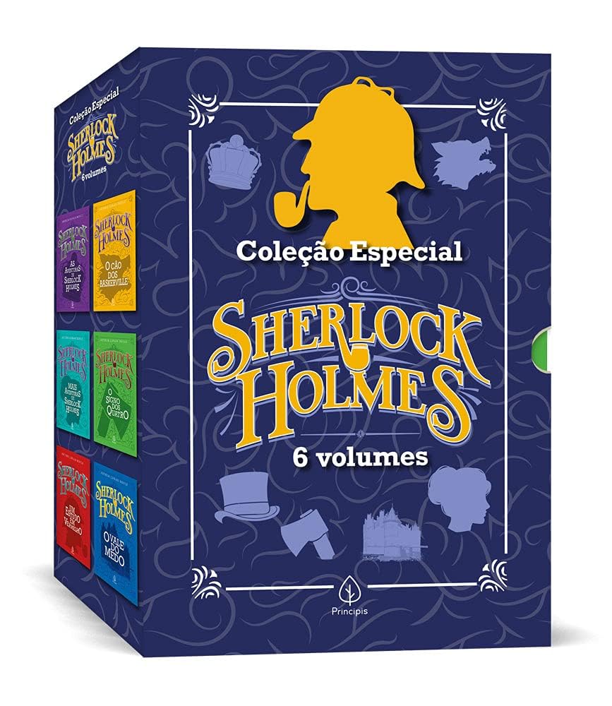 -61% Coleção Especial Sherlock Holmes – Box com 6 livros