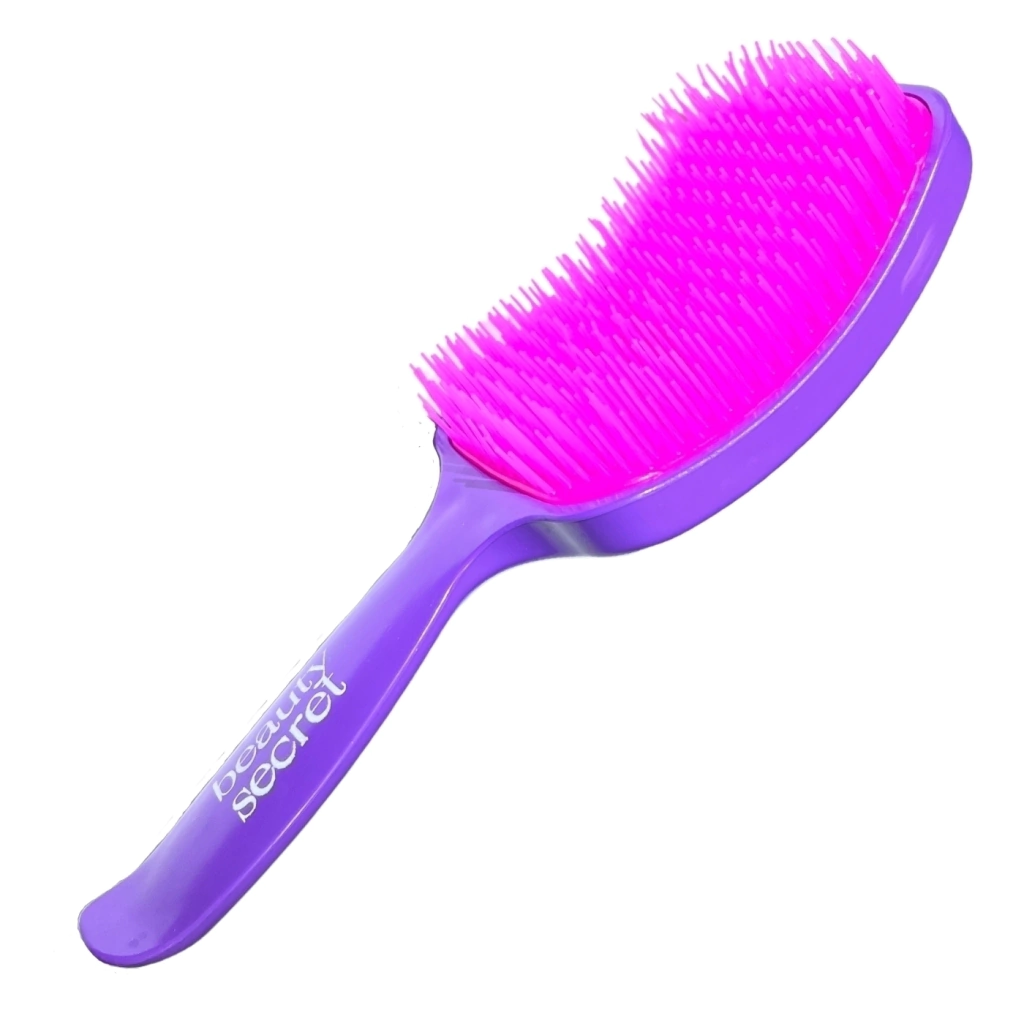 Escova Raquete Roxa e Rosa Beauty Secret + 7%OFF no PIX