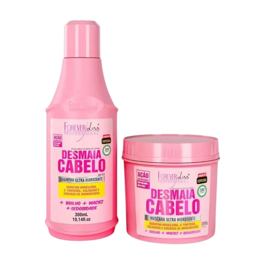 Kit Desmaia Cabelo Forever Liss + 7%OFF no PIX