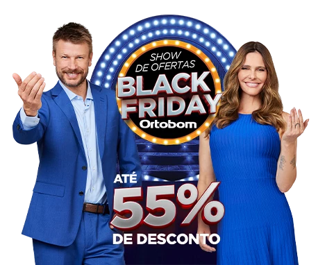 Corre que é por tempo LIMITADO! Até 55%OFF na Ortobom Colchões