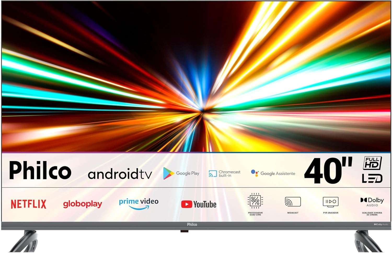 -10%OFF Smart TV 40″ Philco LED Full HD Android