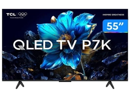 Smart TV 55″ TCL 4K UHD QLED 55P7K Google TV  + R0 off pedidos R.200