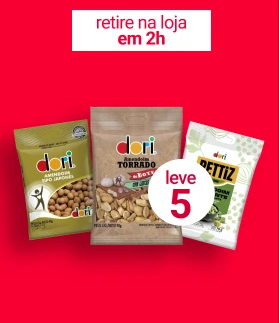 Amendoim Dori: Leve 5 por apenas R$ 2,19 cada