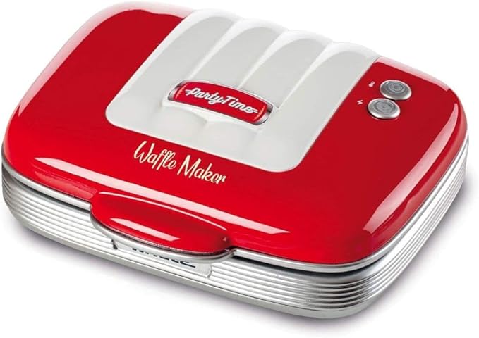 Ariete 1973, Maquina de Waffle Retrô Vermelha