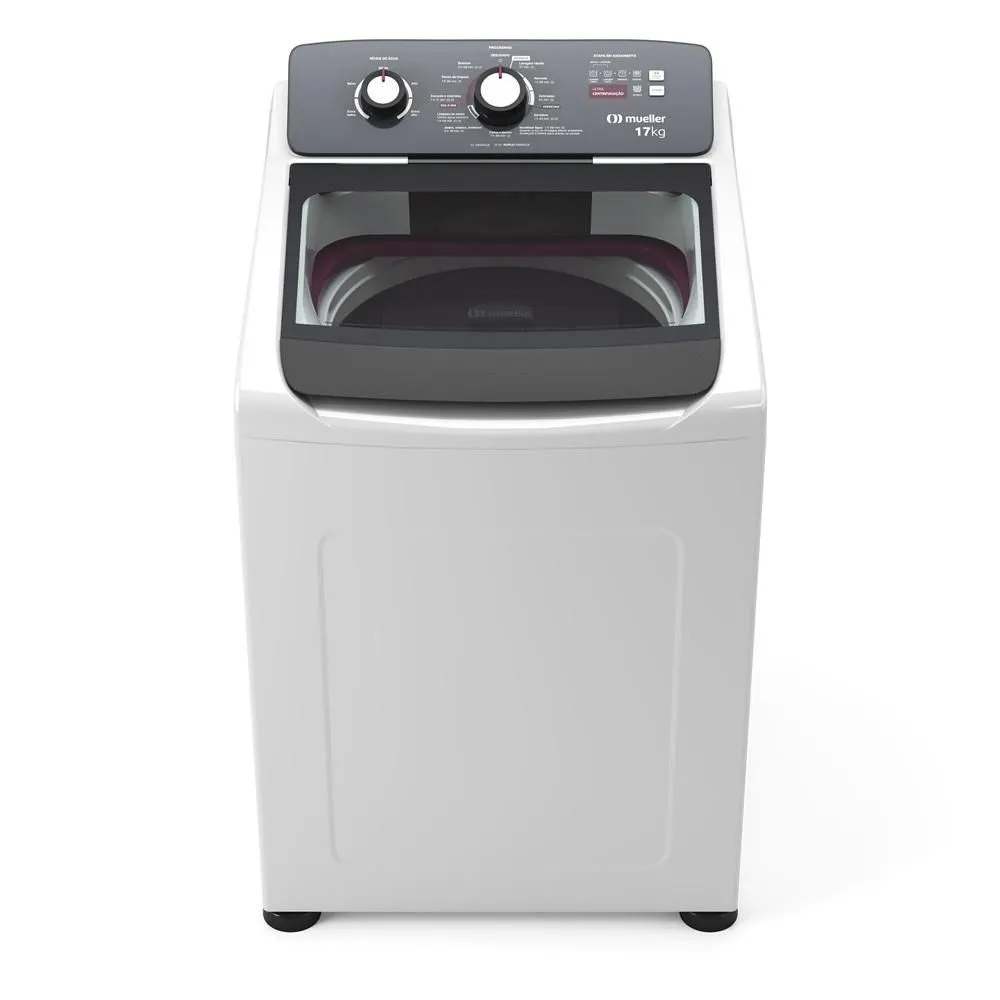 -10%OFF Máquina De Lavar Mueller 17kg Automática Com Ultracentrifugação E Ciclo Rápido Branca MLA17 110V